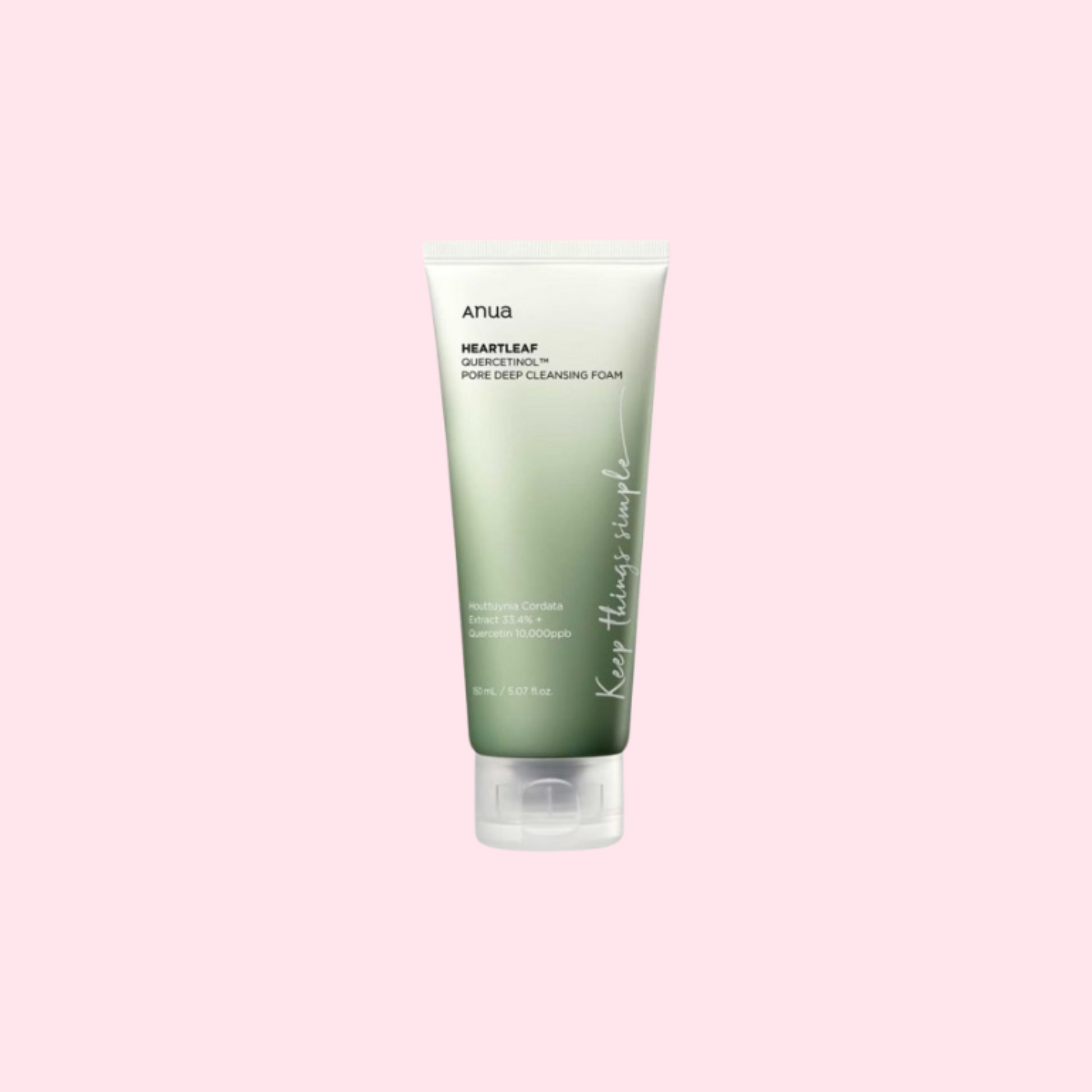 Anua - Heartleaf Quercetinol Pore Deep Cleansing Foam