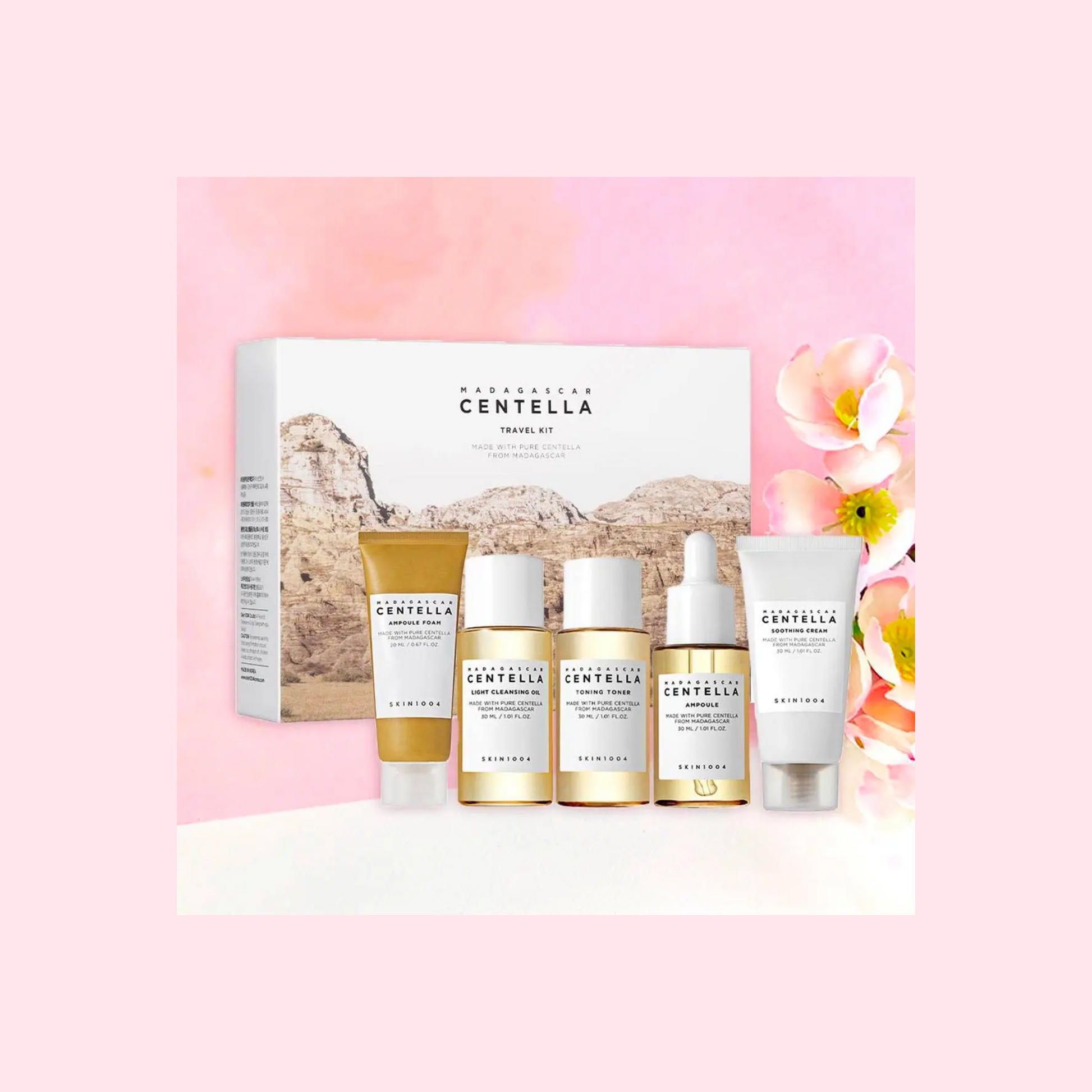 Madagascar Centella Travel Kit (5pcs)