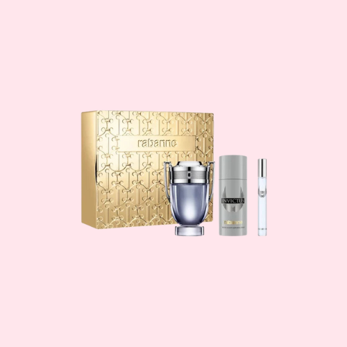 Paco Rabanne Invictus Presentset 100ml EDT + 150ml Deodorant Spray + 10ml EDT